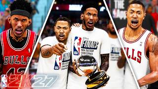 Signing with Derrick Rose in CHICAGO! FULL ROOKIE SEASON! NBA 2K27 MyCAREER LEBRON ERA