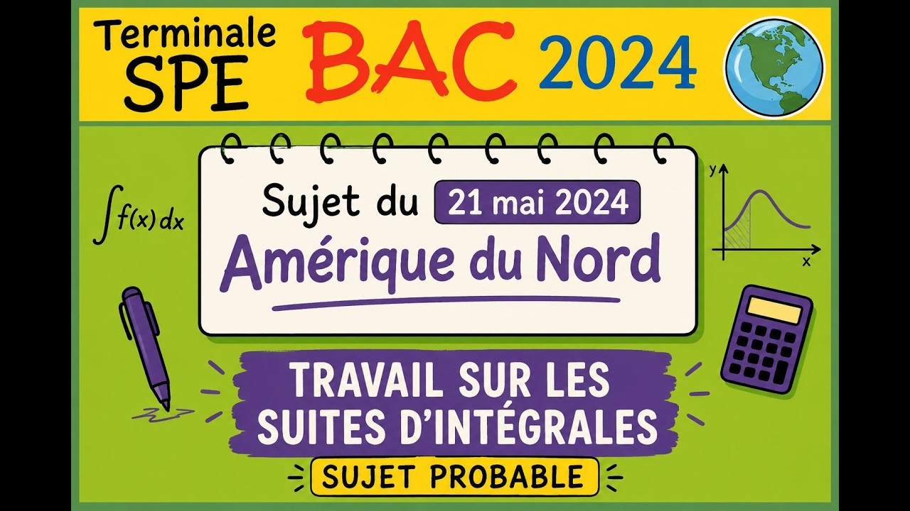 Révisions BAC spécialité Maths : les suites d'intégrales