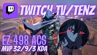 Monster Behind The Shroud!!! TenZ Omen👤 VOD! ft. TDAWGG