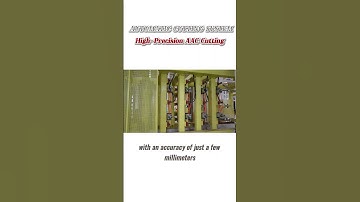 High Precision AAC Cutting