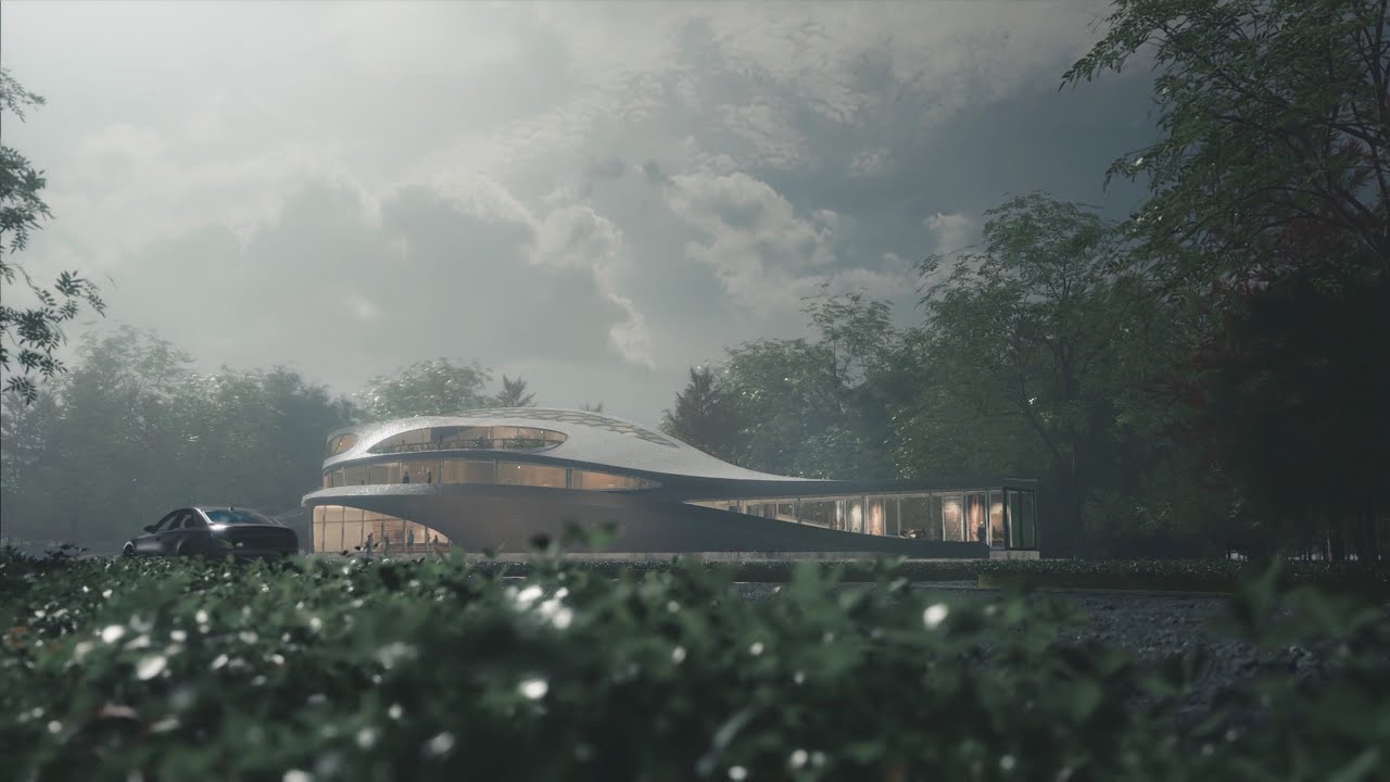 Design of College Student Activity Center | D5 Render