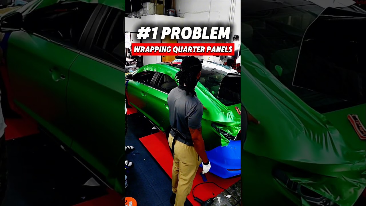 #1 Problem Wrapping Rear Quarter Panels