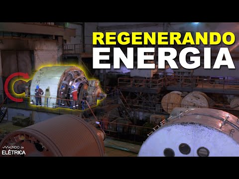MOTOR REGENERANDO ENERGIA? Máquina de economizar!