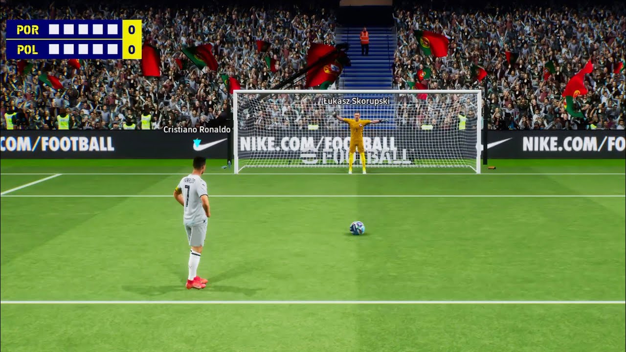 Penalties : Portugal v Poland