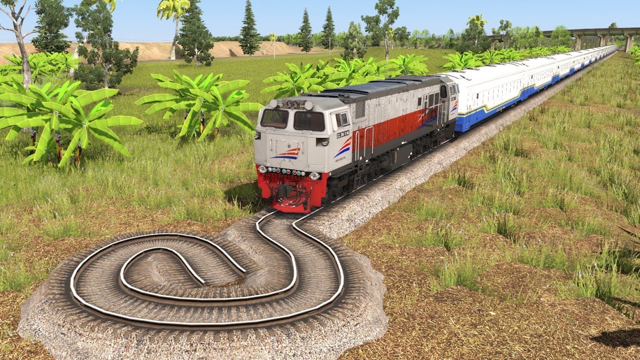 Kereta Api Anjlok Karena Rel Buntu Aneh