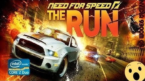 Need For Speed The Run - Gameplay on low end pc (Core 2 Duo 2.00ghz) 4gb ram