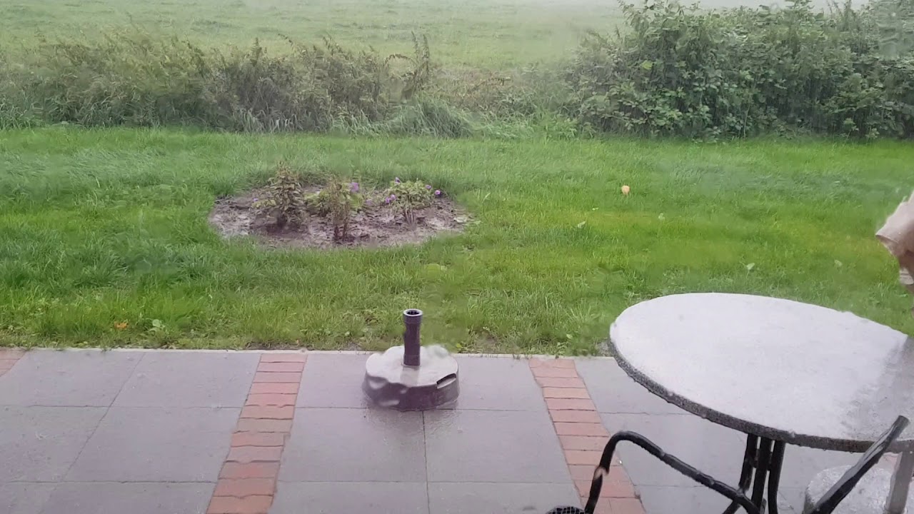 Regenguss in Wersabe