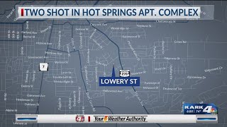 Two shot at Hot Springs apartment complex