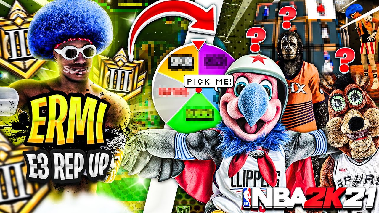IM FINALLY A MASCOT IN NBA 2K21 ! WHAT MASCOTS DID I PICK? YouTube