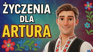 NAJLEPSZE ŻYCZENIA na IMIENINY dla ARTURA 🎂 Zabawna piosenka o ARTURZE | Disco Polo Biesiada