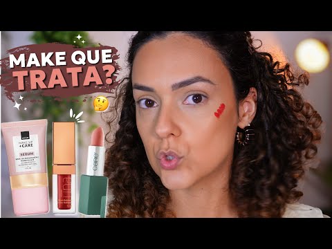 Makeup with skincare ingredients