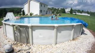 Time Lapse Pool 8-11-2016