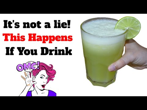 It&#39;s not a lie! This Happens If You Drink Celery Juice with Lemon on an empty stomach. Watch it now!