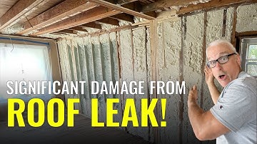 ROOF LEAK Causes Significant Damage to Structure of Home - Constructive Conversations