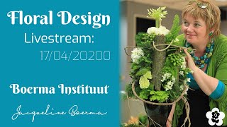 Boerma Instituut: Floral Design Livestream by Jacqueline Boerma