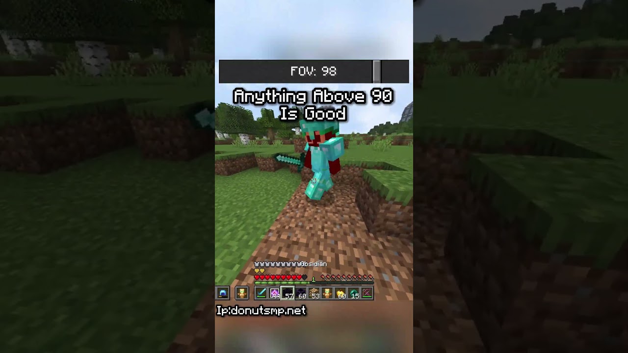 Pros Are Hiding These PvP Settings #shorts #minecraft #donutsmp