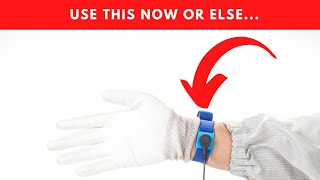 Why use an Electrostatic Wrist Strap - two reasons!