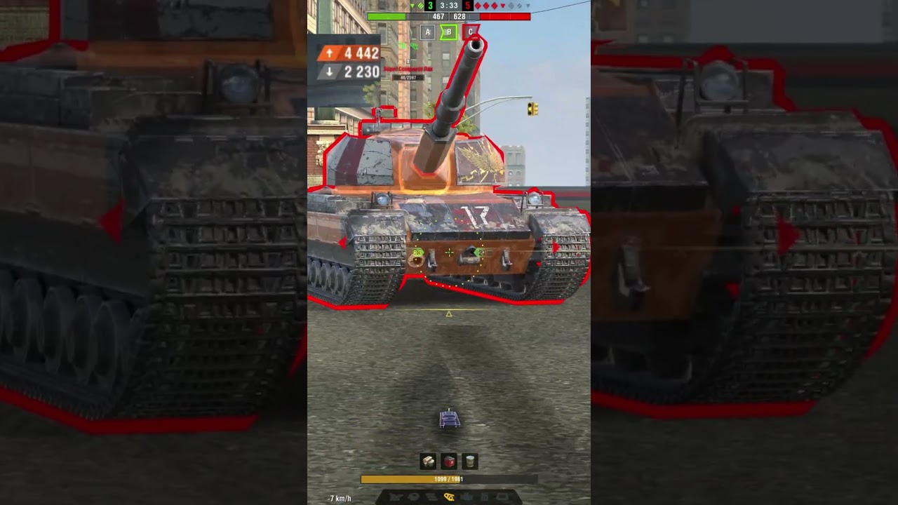 Obj.268/4 - 7700 DMG in Short -  WoT Blitz 
