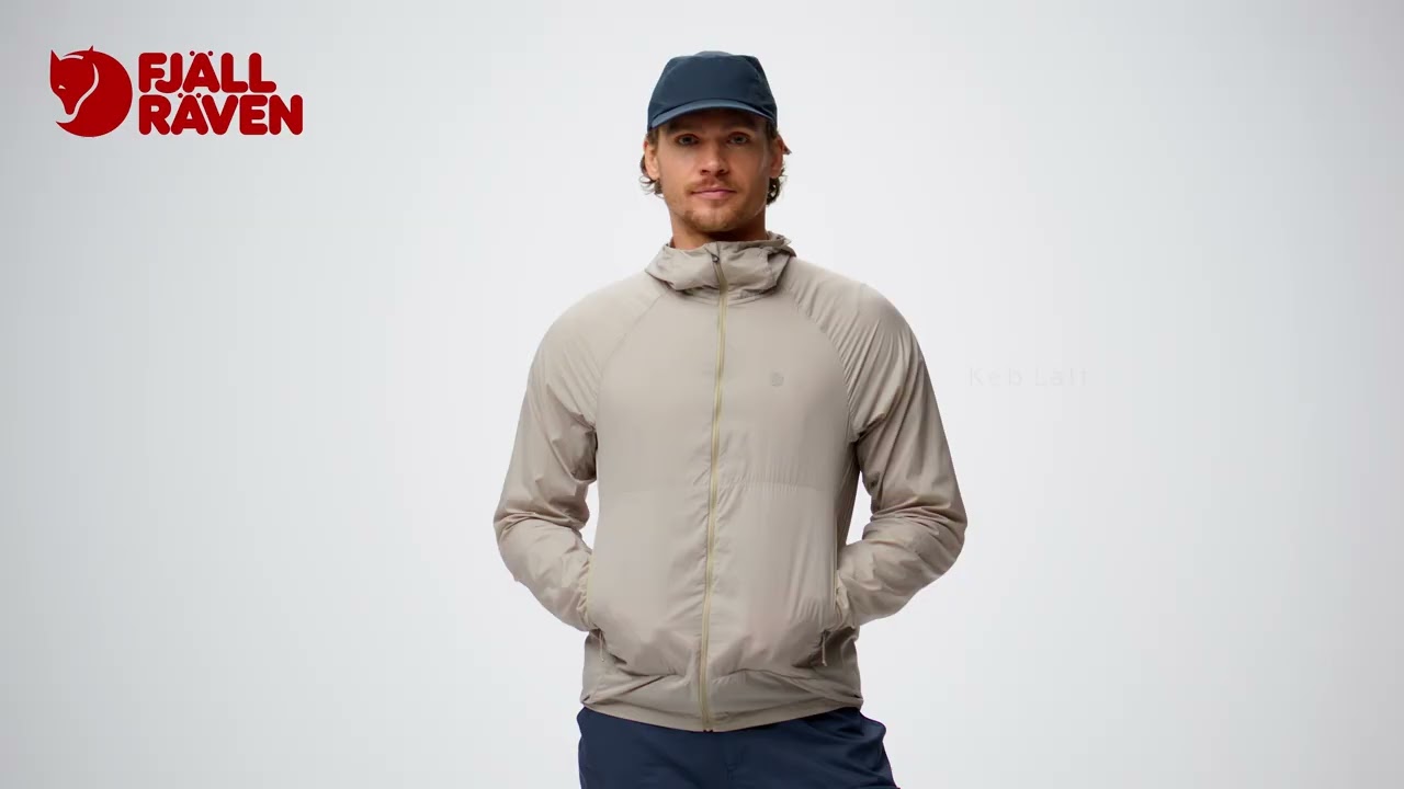 Preview of Fjallraven Keb Latt Wind Jacket - Men's Video