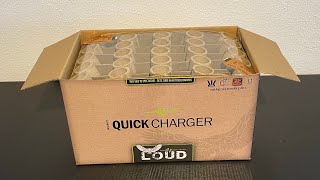 Quick Charger : Katan Vuurwerk : 25 Shots : 358 Gram : Crackling mine to crackling chrys