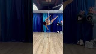 Pole Tricks N Transitions - Gemini Albatros to Scorpio Handstand combo (master pole fitness)
