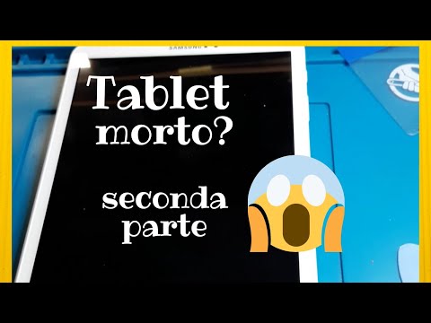 Samsung TAB A SM-T580 (non si accende piu&rsquo;) riparazione seconda parte.