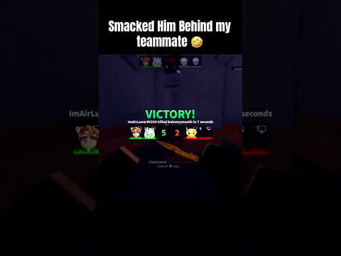 Head tap 🤣 #roblox #shorts #gaming #sync @ilysorrow