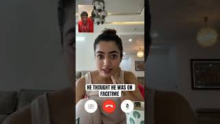 He thought he was on FaceTime #funny #shorts