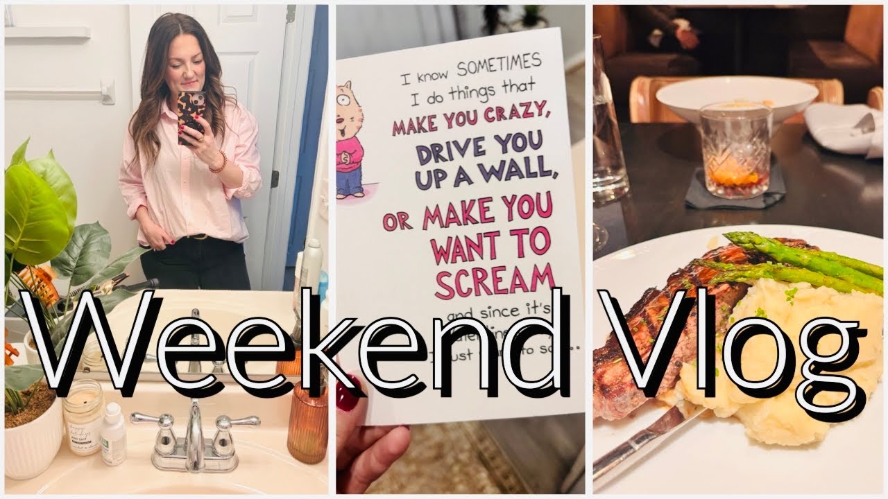 WEDDING VENUE FOOD TASTING| VALENTINES DAY| WEEKEND VLOG
