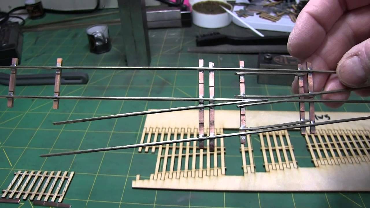 Model Railroad Layout Update Video 29 Fast Tracks Custom Turnouts