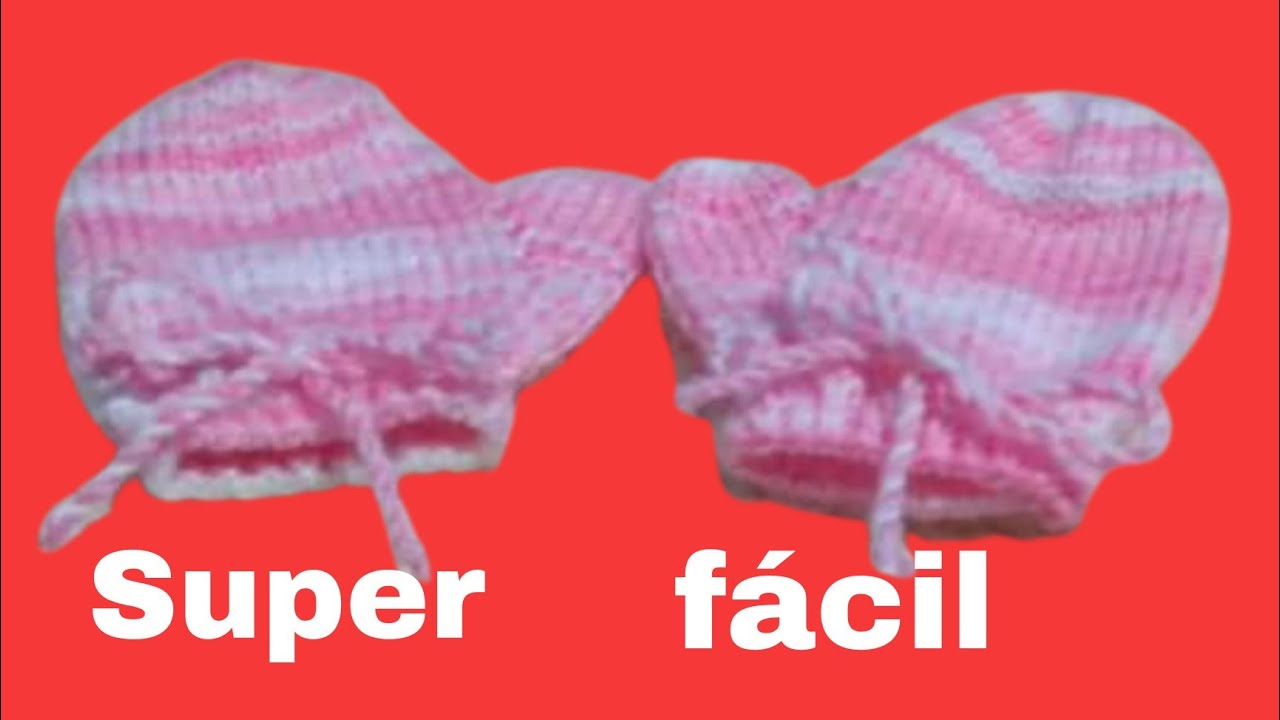 Como fazer luvinha para bebê passo a passo