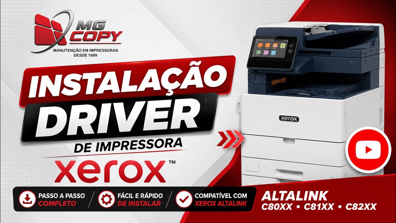 How to install Xerox AltaLink C80xx, C81xx, and C82xx printer