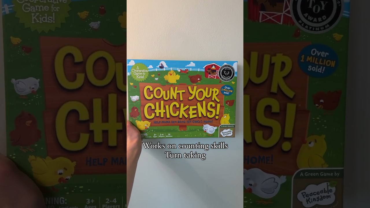 Cooperative games to play with a 3-year-old 