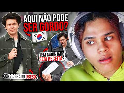 mdmDaiane reagindo EU INVESTIGUEI O PAÍS ONDE É ILEGAL SER GORDO