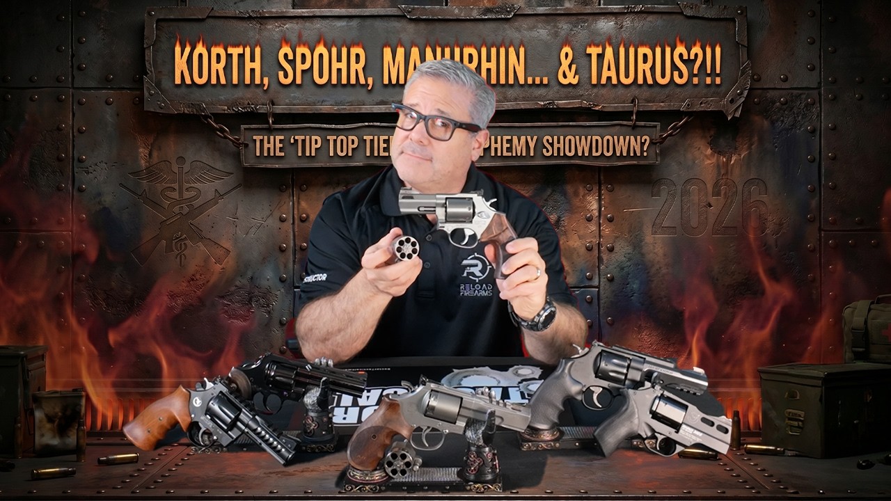 SPOHR, KORTH, MANURHIN, COLT, SMITH & WESSON, CHIAPPA...AND TAURUS?!!  OH NO I DI 'INT!!
