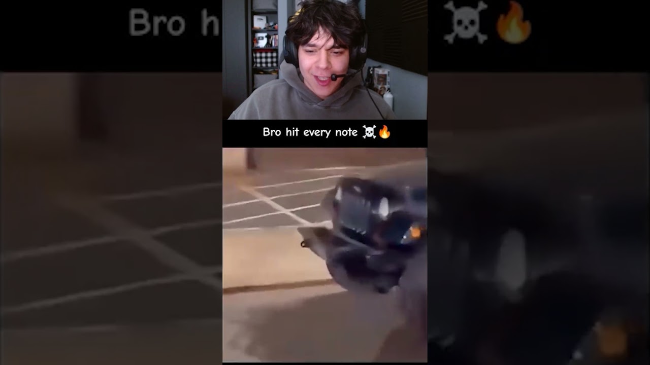 BRO HIT EVERY NOTE 😂 #shorts #funny