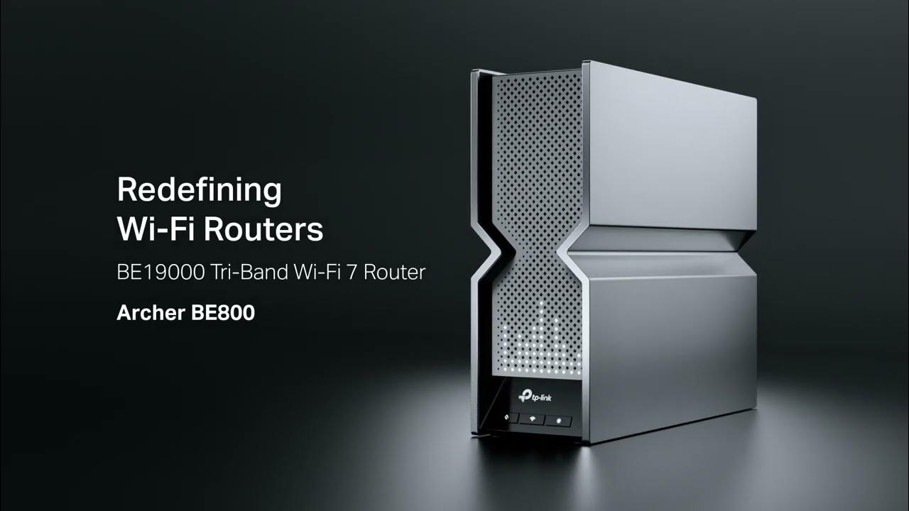 Archer BE900 — The World's First Quad-Band WiFi 7 Router 