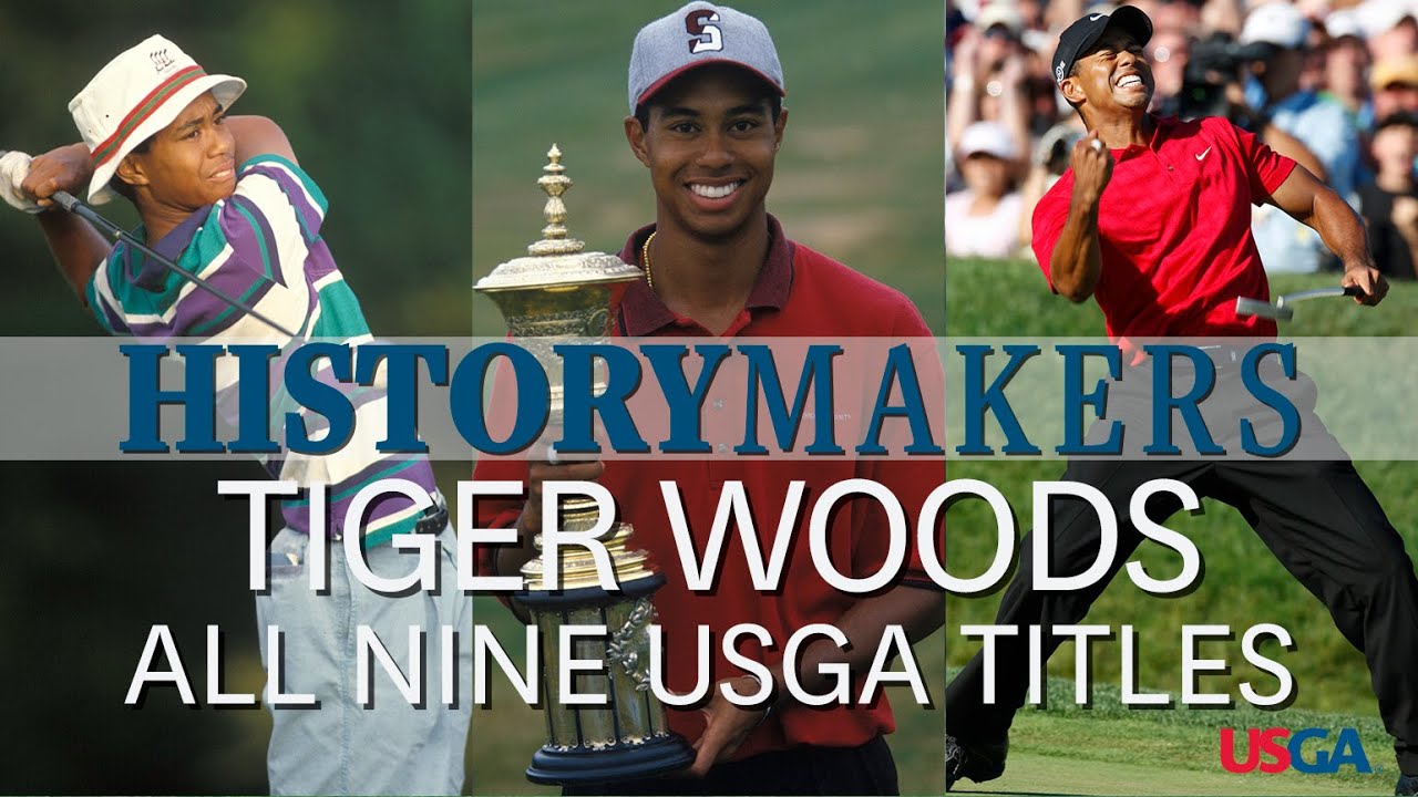 Tiger Woods' Nine USGA Championships (History Makers)