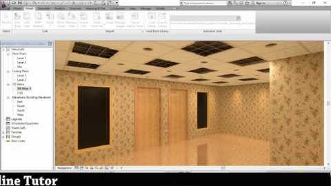 #lesson -8]Revit Materials]Revit lighting]Revit Celling]Revit Camera]Revit Beginners Tutorial
