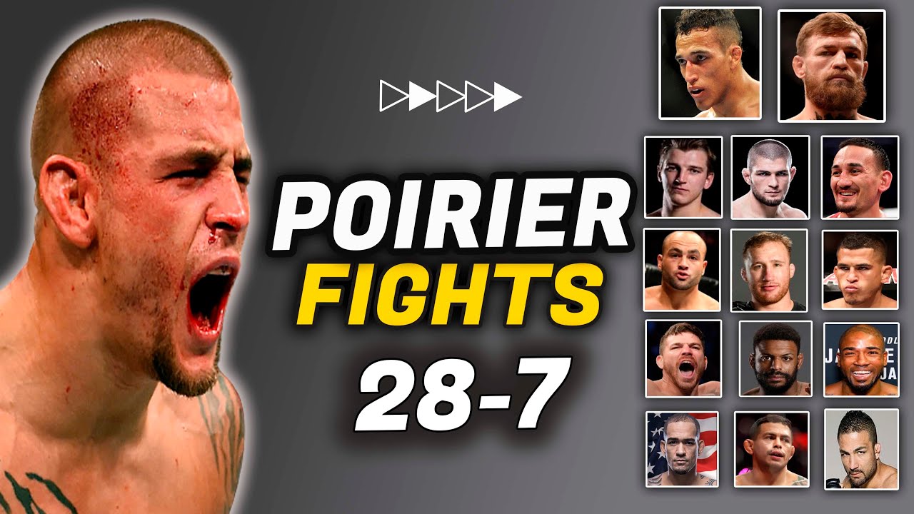 Dustin Poirier all fight highlights ( 28 - 7 )  Tribute to Dustin Poirier By TopNewsage