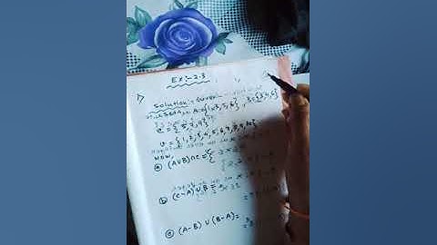 Advance Maths class-9, Chapter2 (set), Ex: 2.3 solutions and some basic concepts,