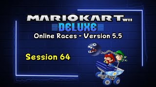 Mario Kart Wii Deluxe v5.5 - Online Races #64