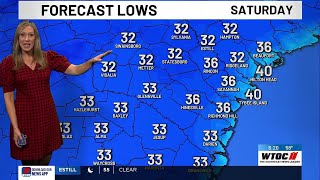 Jamie’s First Alert Weather Forecast for Friday 6pm, Dec. 19