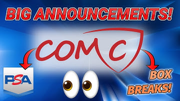 COMC Added HUGE New Updates to Their Website! PSA Grading + Box Breaks!