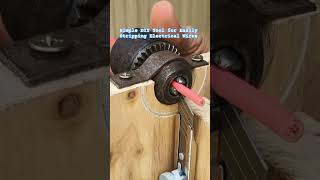 Simple DIY Tool for Easily Stripping Electrical Wires