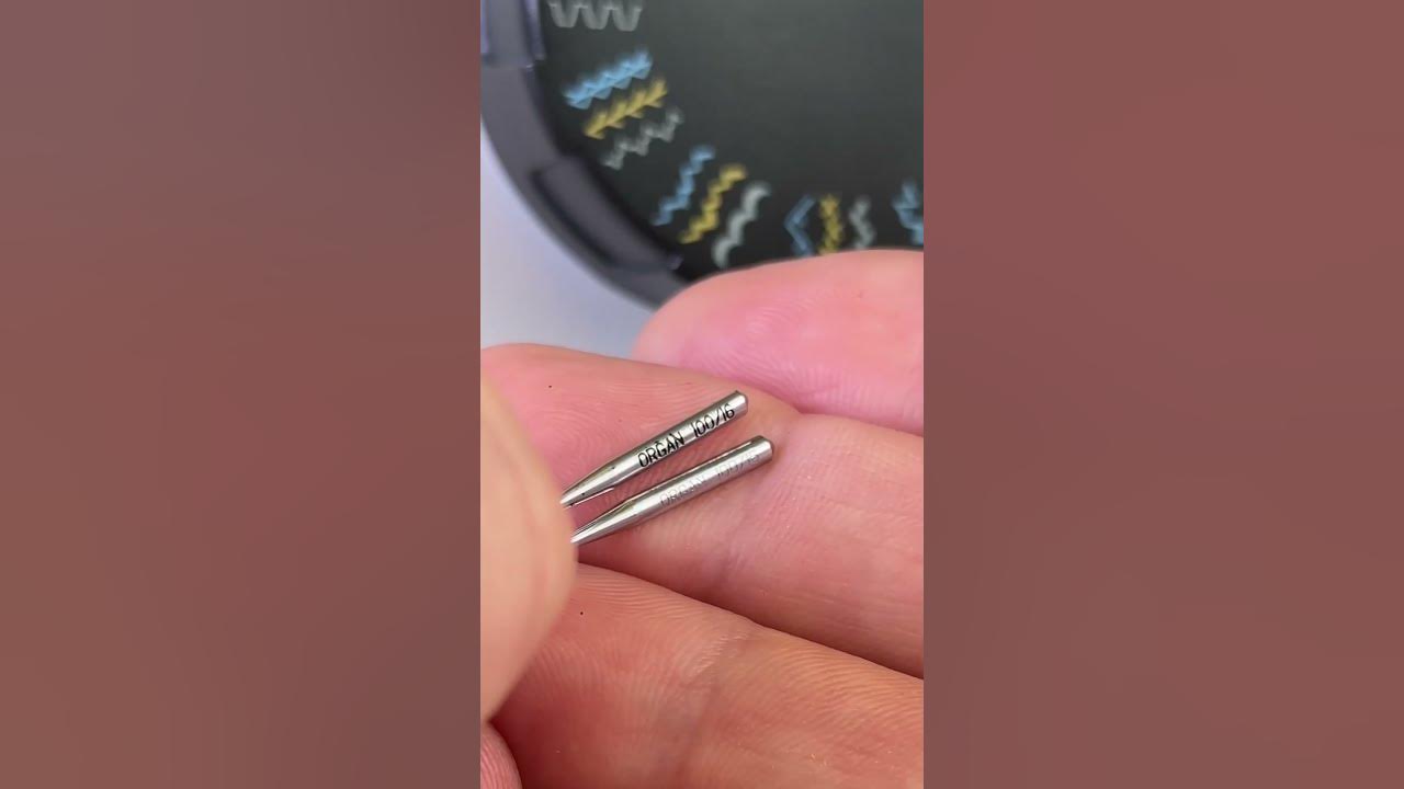 Nähtipp! Wie wählt man die richtige Nadel aus, wenn die Markierung auf