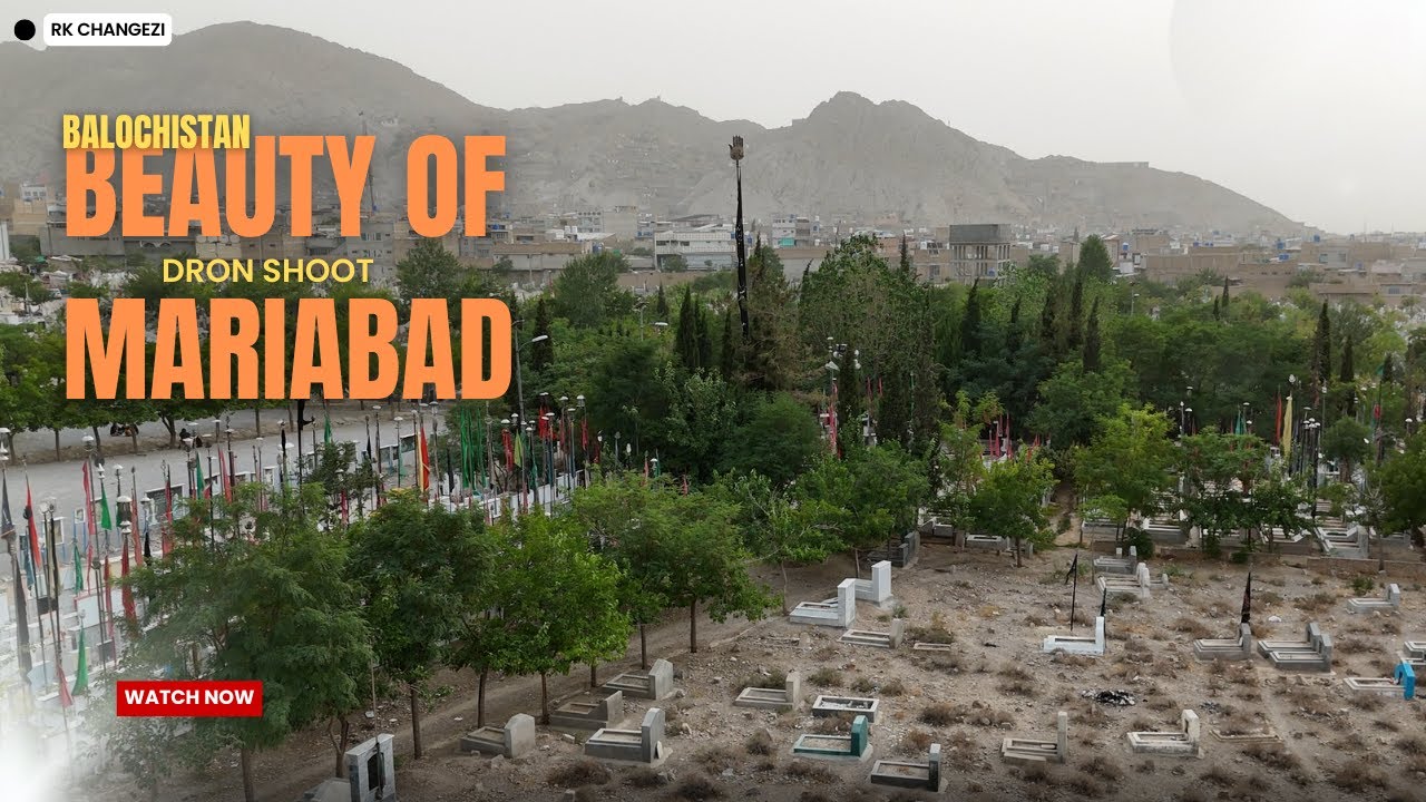 Maryabad Quetta Night Drone Shoot | Balochistan City Lights in 4K