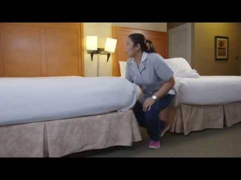Room Attendants: Making Beds (2 of 7) - Tagalog