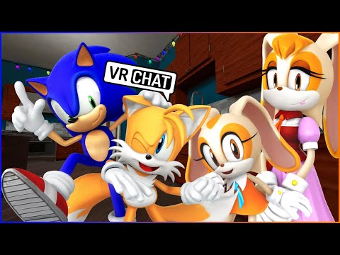 SONIC HELPS TAILS GET PERMISSION FROM VANILLA IN VR CHAT - YouTube