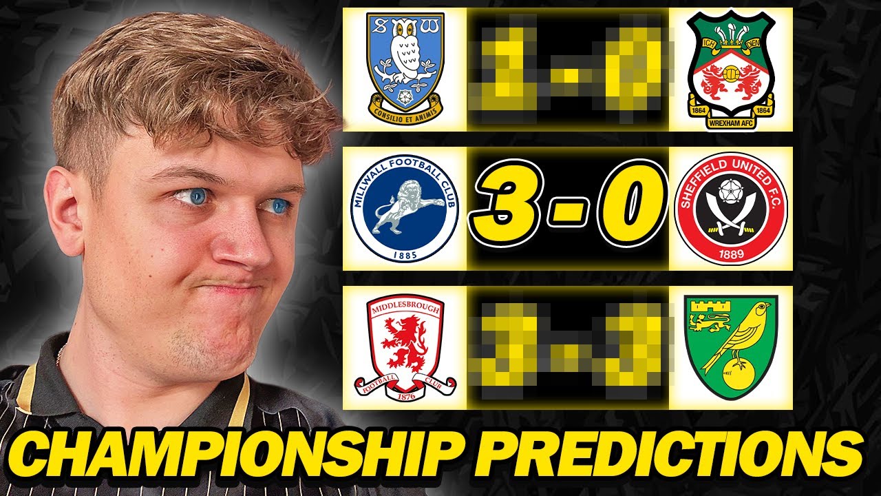 CHAMPIONSHIP Game 30 PREDICTIONS!
